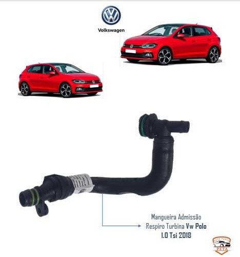 Mangueira Admissão Respiro Turbina Vw Polo 1.0 Tsi 2018 2019