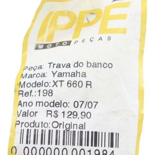 Trava Do Banco Xt 660 (198)