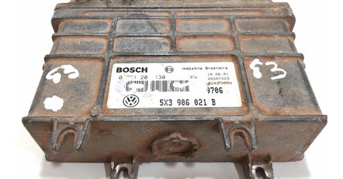 Módulo De Injeção Vw Gol 1.0 G3 5x3906021b Bosch