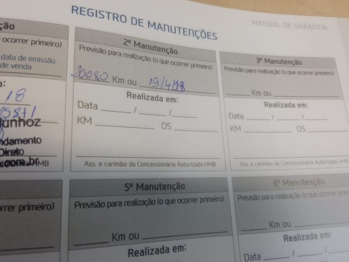 Manual Proprietário Hyundai Creta 2017 2018 2019