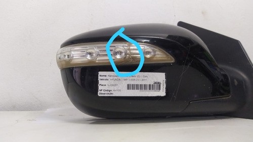 Retrovisor Elétrico Direito Hyundai Ix35 2011