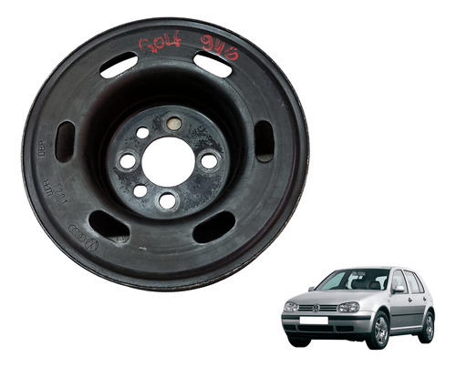 Polia Virabrequim Golf Sapão 1.6 Sr 99 A 06 Original Usado