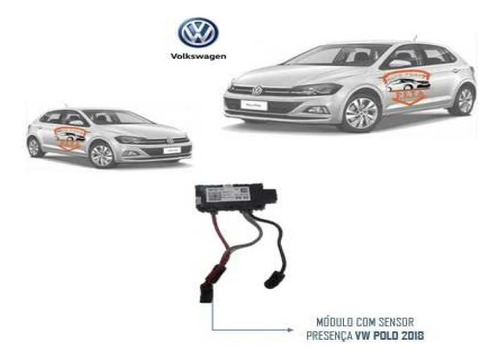 Sensor Do Alarme Anti Furto Polo Virtus 2018 5q0951172