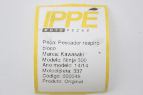 Pescador Respiro Do Bloco Kawasaki Ninja 300 (337)