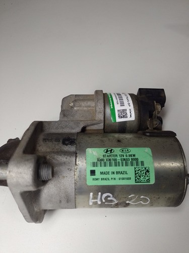 Motor  Arranque Hb20/picanto 1.0 3cc 12v Manual Pn:61001603