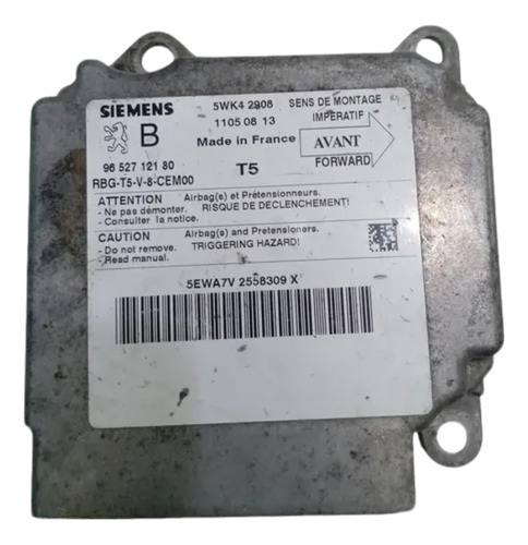 Módulo Central Peugeot 307 2000/12 Original 9652712180