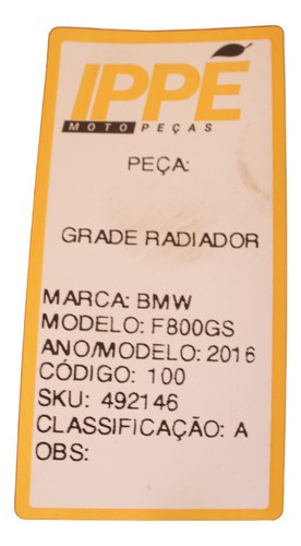 Grade Radiador Bmw F800gs 2016 Bmw F 800 Gs 2016 Bmw F800gs