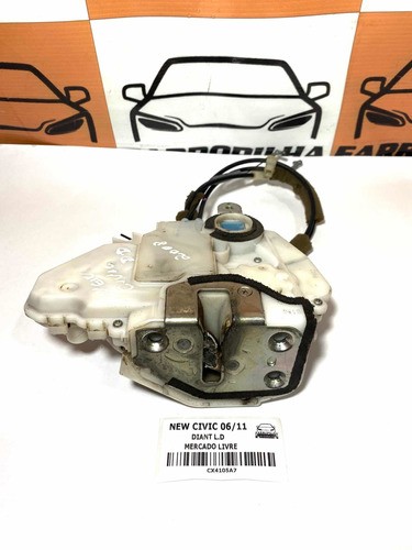 Fechadura Porta Dianteira L-d Honda New Civic 06/11