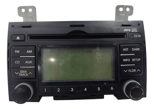 Comando Rádio Cd Player Hyundai L30 2008 2012 Original