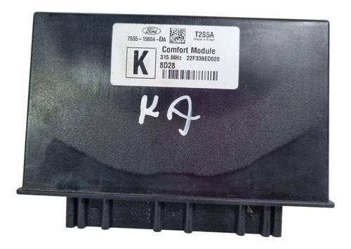 Módulo Conforto Ford Ka 2008 A 2012 Pn: 7s5515604da