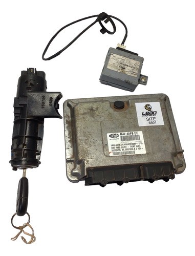 Kit Módulo Injeção Fiat Uno Mille1.0 8v Flex Iaw4afb.ue 6501