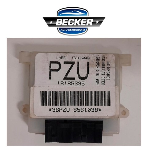 Módulo Sensor De Velocidade Pzu Gm S10 - 16185335