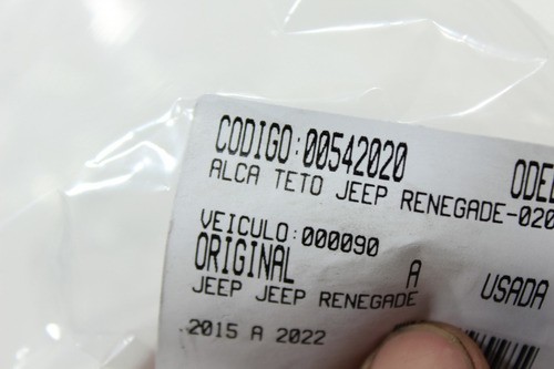 Alça Teto Jeep Renegade 15/22 Usado (020)