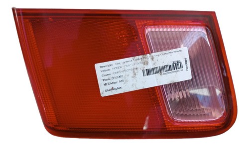 Lanterna Direita Porta Malas Honda Civic 2002 2003 2004 2005