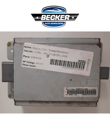 Módulo Amplificador Ford Fusion 2008 - 2l2718c808aa