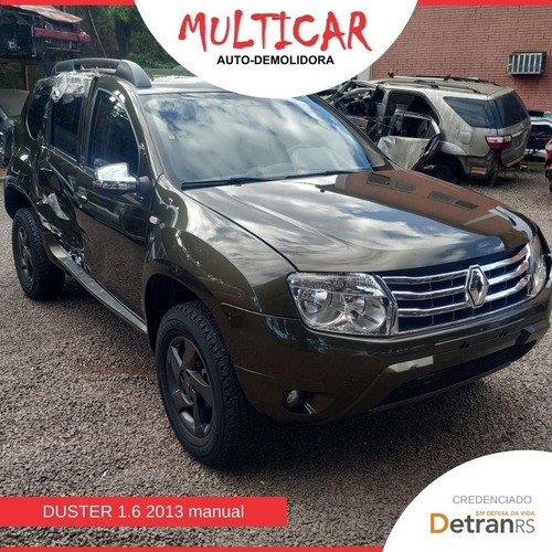 Duster 1.6 2013  Em Peças  Caixa Motor 89 Mil Km 