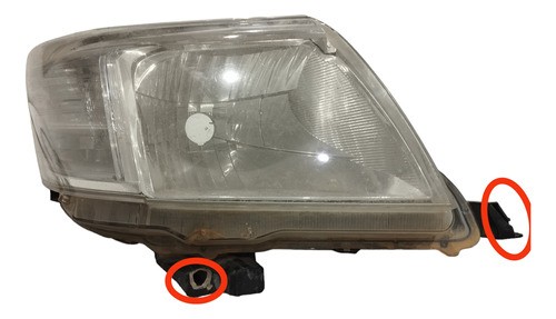 Farol Dianteiro Toyota Hilux 2009 2011 Lado Direito 