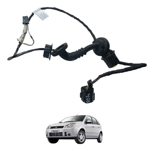 Chicote Porta Traseira Direito Ford Fiesta 1.6 2011 (ap)