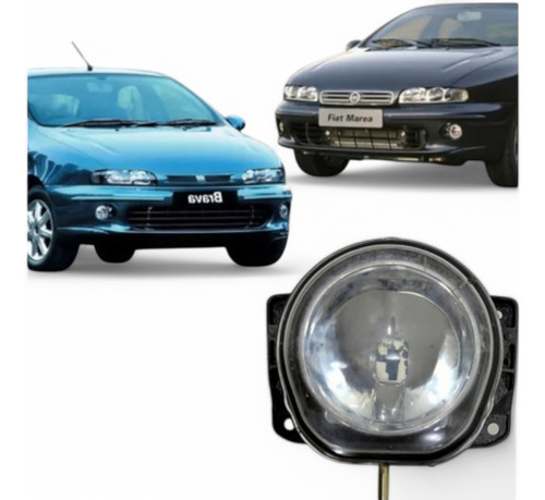 Farol De Milha Fiat Brava Marea 1998 A 2003