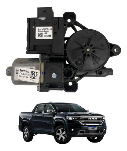 Motor Máquina Vidro Traseiro Direito Rampage Laramie 2024