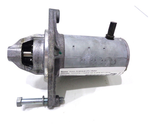Motor Partida Arranque Yaris 2019