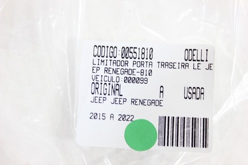 Limitador Porta Traseira Le Jeep Renegade 15/22 Usado (810)