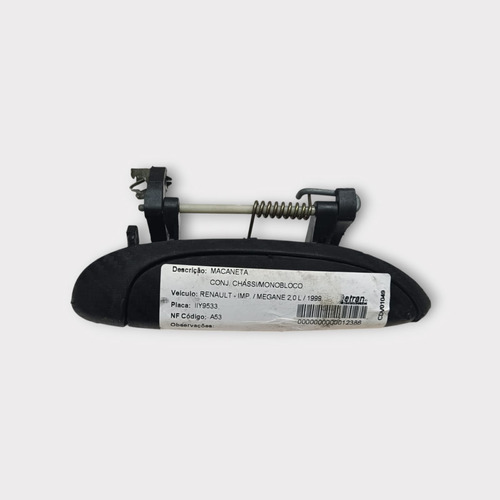 Maçaneta Externa Traseira Direita Renault Megane 97 A 2000