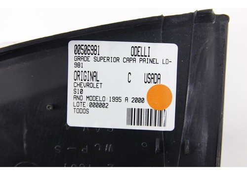 Grade Superior Capa Painel Ld S10 95/00 Us (981)