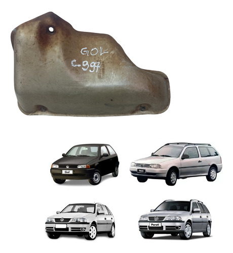 Protetor Defletor Coletor Escape Gol Parati G2 G3 1.0 16v