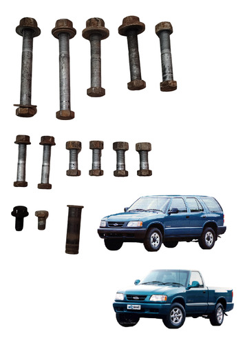 Parafuso Diferencial Traseiro S10 Blazer 4.3 V6 Vortec 95/00