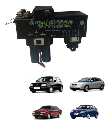 Módulo Relé Ventoinha Vw Golf Polo Passat Audi A3 Original