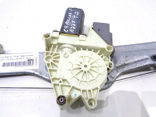 Maquina Vidro Eletrica Tras Dir Citroen C4 Pallas 2010