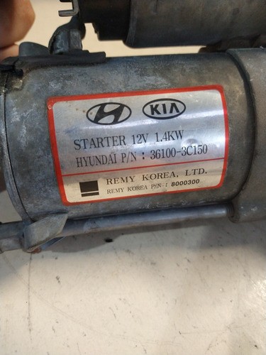 Motor Partida Arranque Kia Sorento 3.5 V6 2010 2011 2012