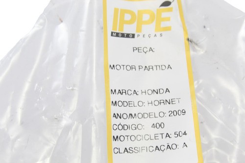 Motor Partida Honda Hornet (504) 2009