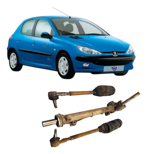 Caixa Setor  Mecânica Peugeot 206 1998 A 2010 9627242010