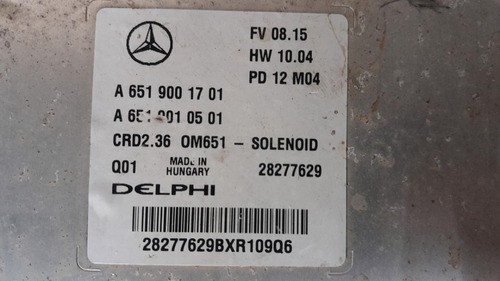 Módulo Injeção Mercedes Sprinter Cdi 415 A6519001701