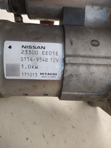 Motor Partida Arranque Nissan Kicks 1.6 16v 2018 2019 2020