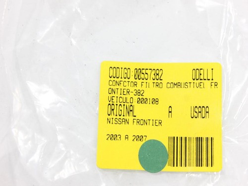 Conector Filtro Combustível Frontier 03/07 Usado (382)