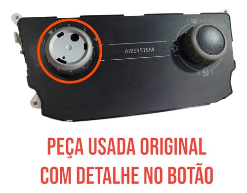 Comando De Ar Ventilação Vw Gol Saveiro Voyage G5 2008 A 12