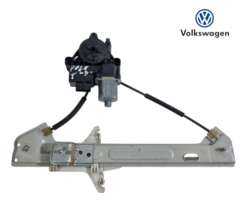Maquina De Vidro Elétrico Traz. L.d Vw Polo Virtus Nivus