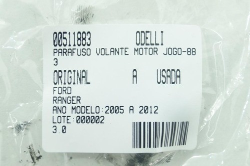 Parafuso Volante Motor Jogo Ranger 05/12 Usado (883)