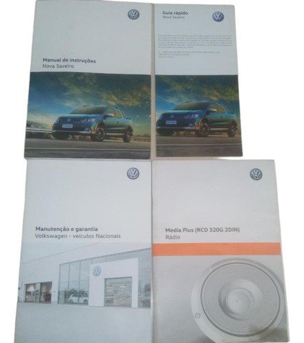 Manual Proprietário Volkswagen Saveiro 2019 2020 2021 2022