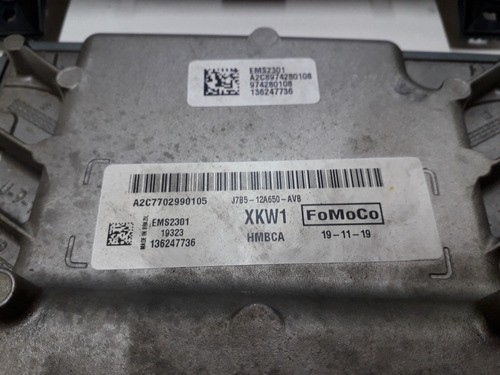 Kit Code Modulo Injeção Ford Ka 1.0 3cc 2018 2019 2020 2021