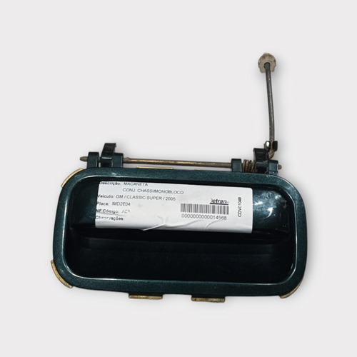 Macaneta Traseira Esquerda Gm Corsa 94 A 2005