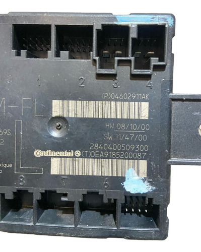 Módulo Central Controle Porta D.e Jeep Cherokee 2011 A 2013