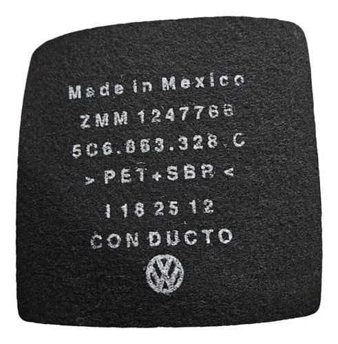 Tapete De Console Volkswagen Jetta 2015 Original 5c6 863 328