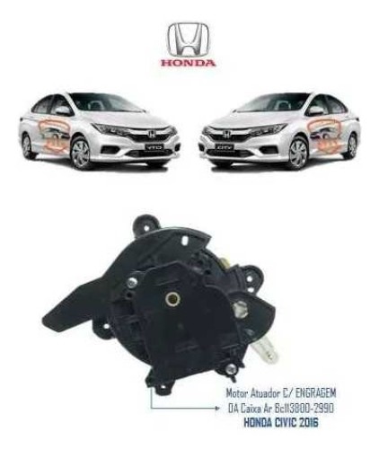 Motor Atuador Caixa A/c Honda Civic 2012 Bc113800 2990