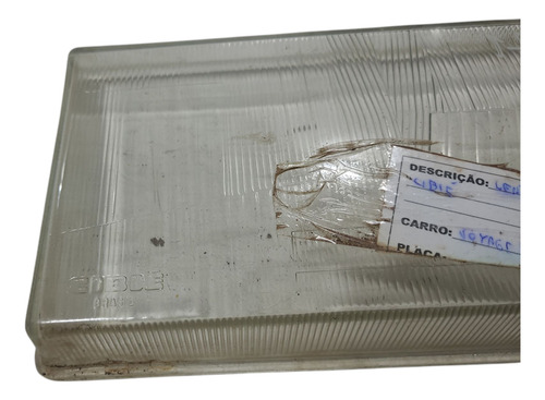 Lente Farol Lado Direito Vw Voyage 1987 A 1990 (al)