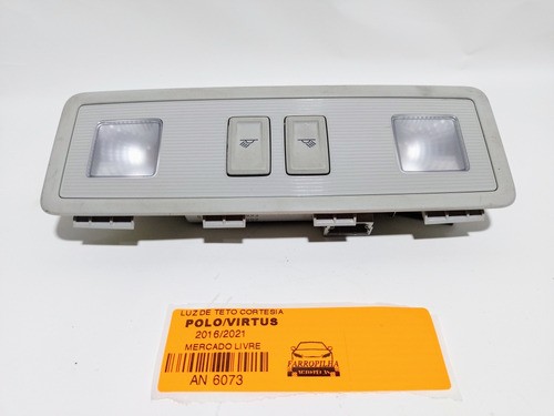 Luz De Teto Cortesia Vw Polo/virtus 2016/2021 Pn:2ga947290