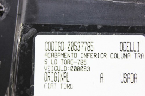 Acabamento Inferior Col Tras Ld Toro 16/19 Us (785)